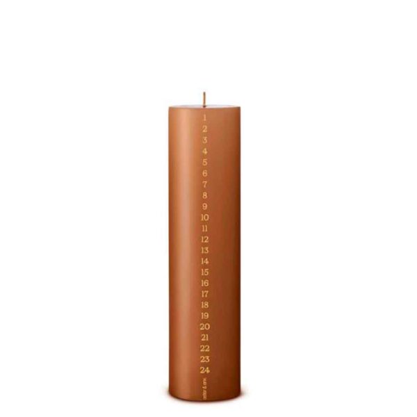 Kalenderlys Toffee - H25cm